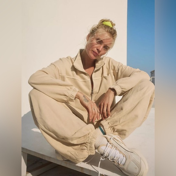 Free People Movement Brightside Onesie in Magnolia Size S - Picture 3 of 9